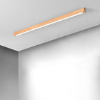 Arisha Linear Slim Ceiling Light, Legno
