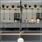 Abat-jour in vetro stile Vintage | CRISTALI