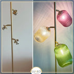Abat-jour in vetro stile Vintage | CRISTALI