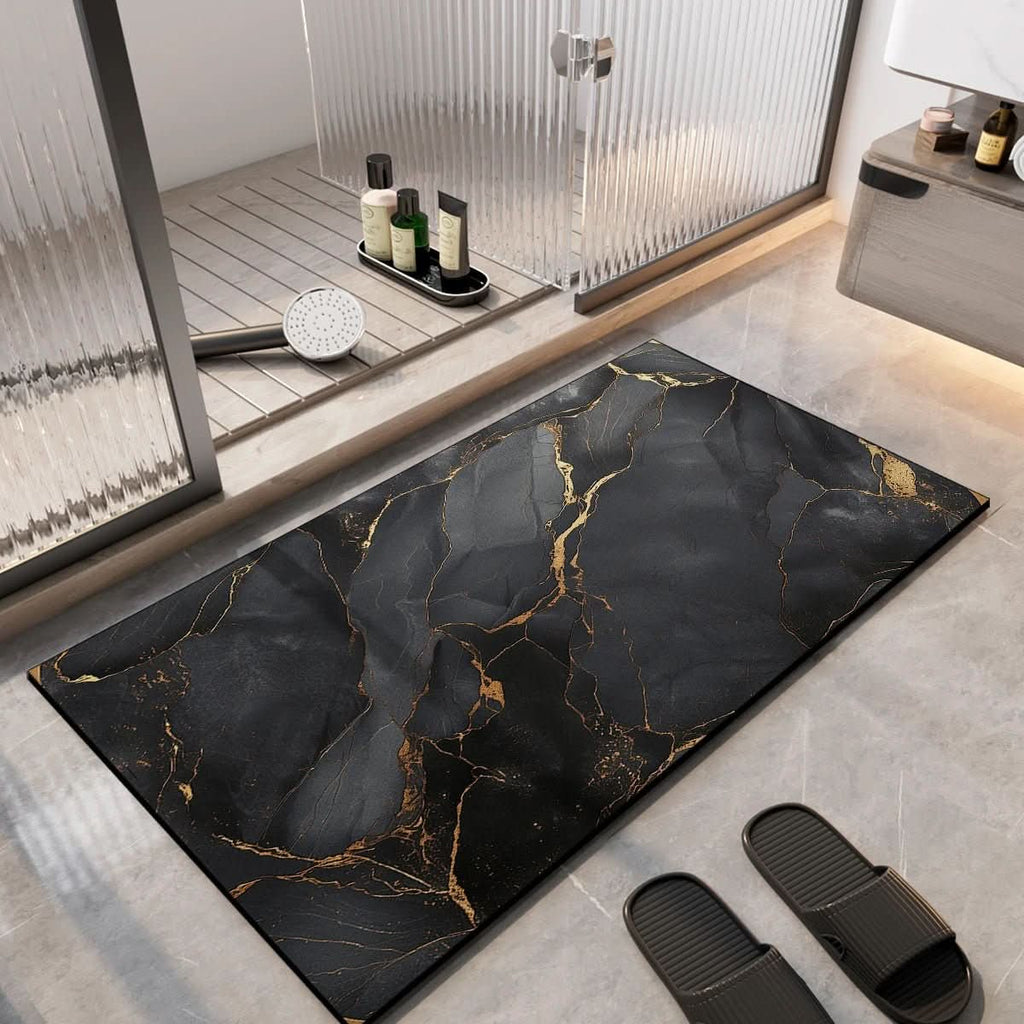 AbsorbaMat – Tappetino da Bagno Asciugatura Rapida e Antiscivolo per Passi Sicuri e Confortevoli
