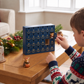 Calendario dell'Avvento di 24 giorni con bovini Highland come mini-figure collezionabili