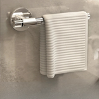 Barra per Asciugamani da Parete in Acrilico, Porta Asciugamani da Bagno, Appendiabiti per Ciabatte