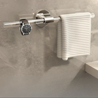 Barra per Asciugamani da Parete in Acrilico, Porta Asciugamani da Bagno, Appendiabiti per Ciabatte