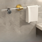 Barra per Asciugamani da Parete in Acrilico, Porta Asciugamani da Bagno, Appendiabiti per Ciabatte