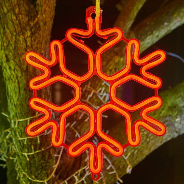 Luce a Led Impermeabile a Fiocco di Neve per Natale