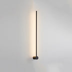 Ray Minimalista LED Applique da Interni Nero
