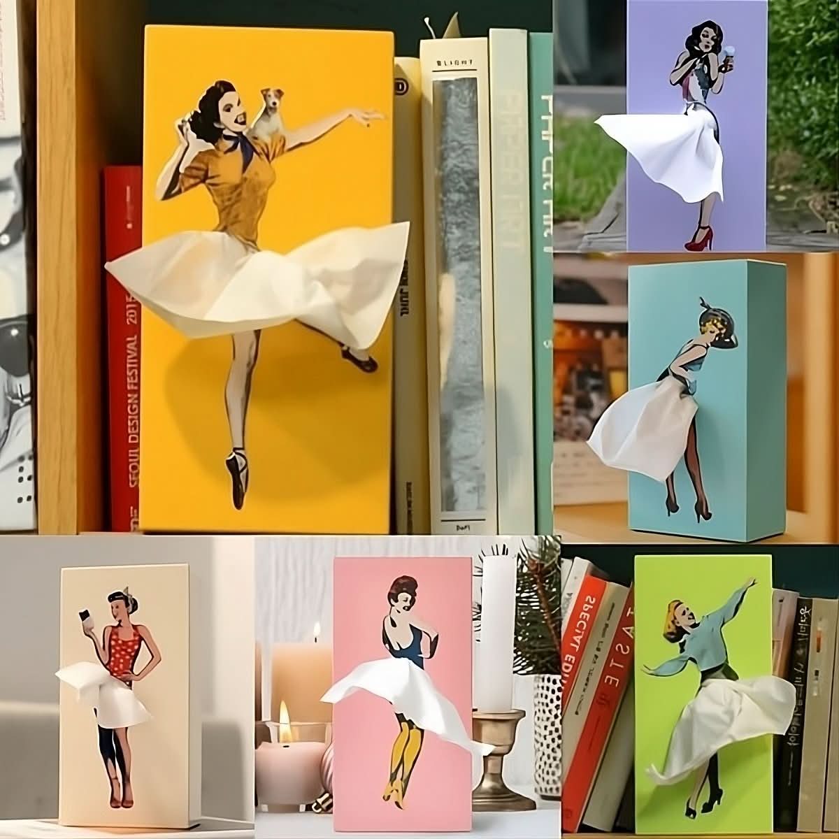 AEROBOX – Scatola di Fazzoletti Volante per un Decorazione Giocosa della Casa