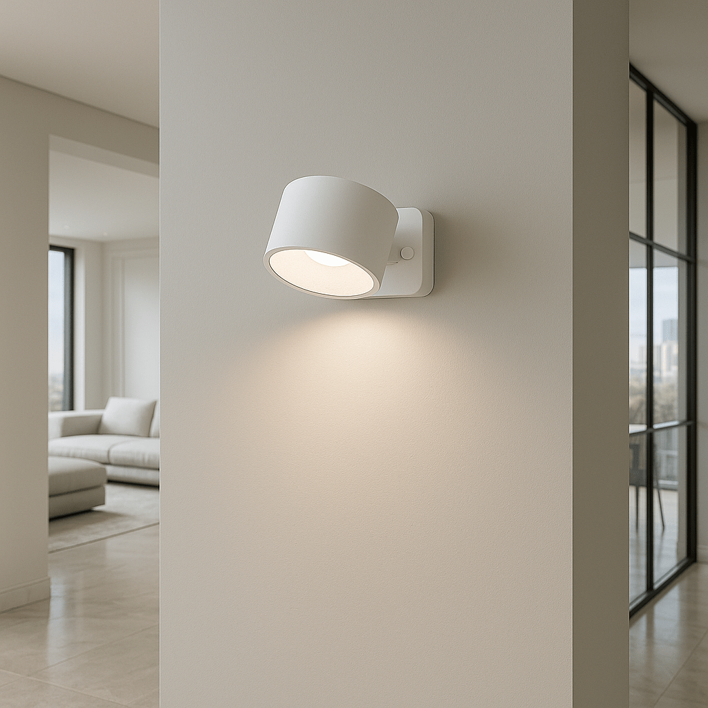 ZENLAMP – Lampada LED Wireless Rotante a 360° per Illuminazione Flessibile