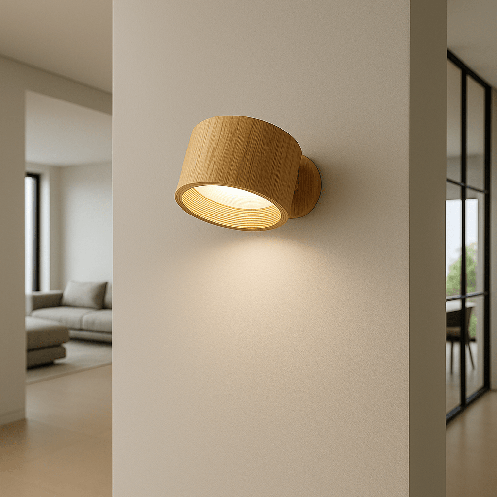ZENLAMP – Lampada LED Wireless Rotante a 360° per Illuminazione Flessibile