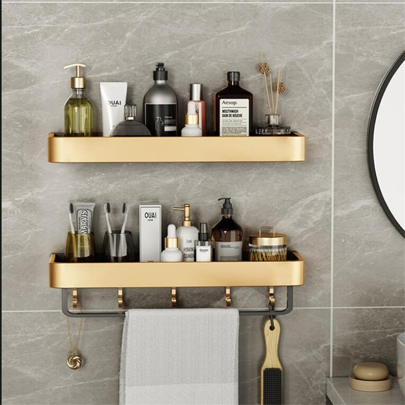Supporto per Ripiani da Bagno in Alluminio - Ripiano da Bagno