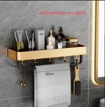 Supporto per Ripiani da Bagno in Alluminio - Ripiano da Bagno