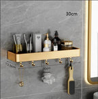 Supporto per Ripiani da Bagno in Alluminio - Ripiano da Bagno