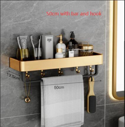 Supporto per Ripiani da Bagno in Alluminio - Ripiano da Bagno