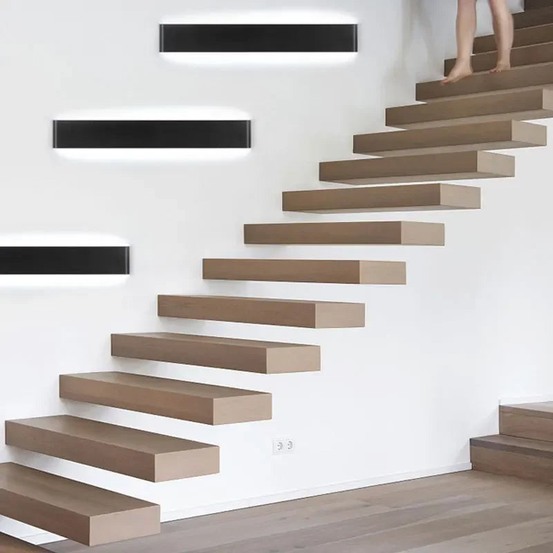 Lampada da Parete LED in Alluminio per Bagno e Soggiorno