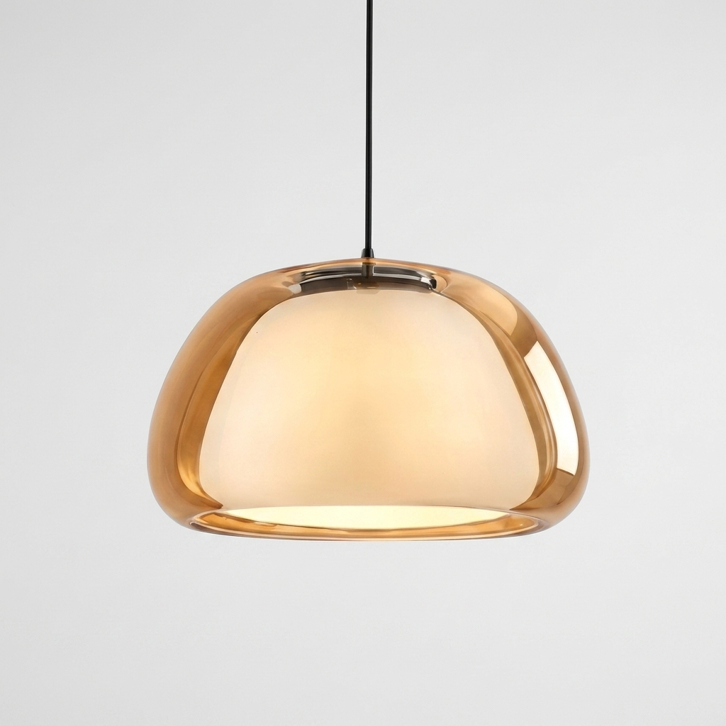 Lampada a Sospensione Design Cupola Moderna per Interni