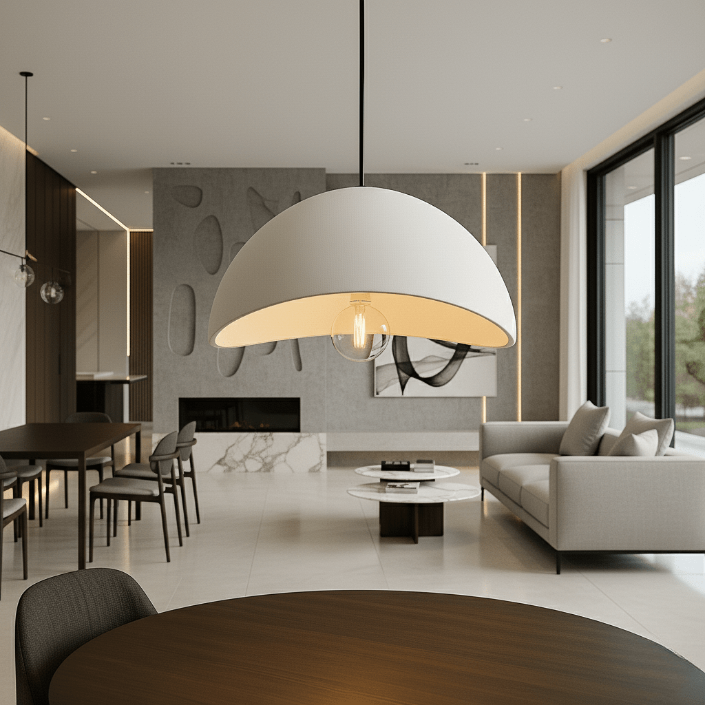 AMBRA SHINE – Lampada a Sospensione Elegante con Luce Calda Dimmerabile