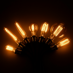 Lampadina grande tubo a incandescenza filamento vintage 40W Edison