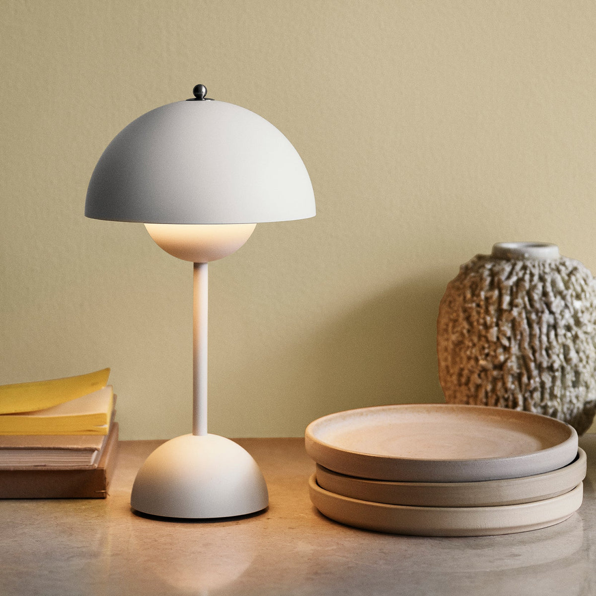 &Tradition - FlowerPot VP9 lampada da tavolo portatile LED