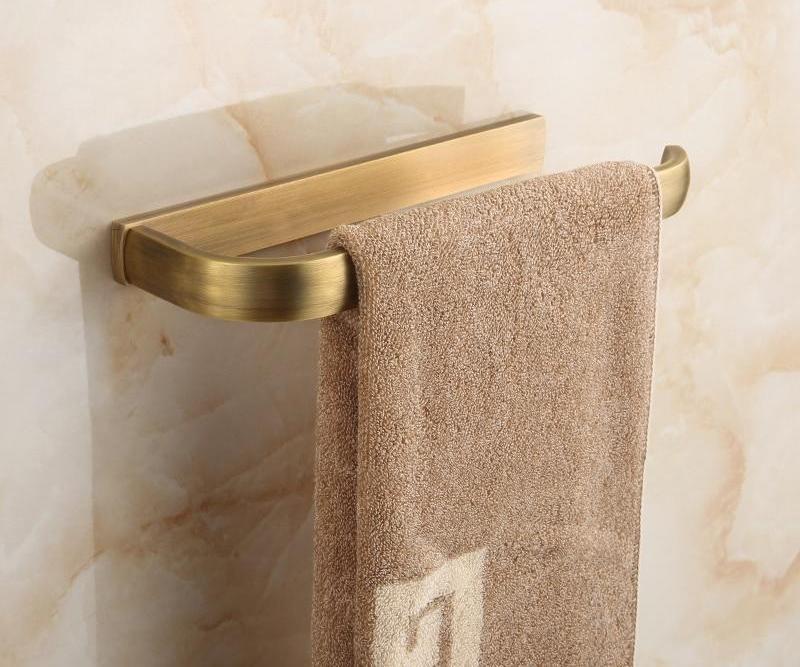 Portasciugamani in Ottone Antico Accessorio da Bagno