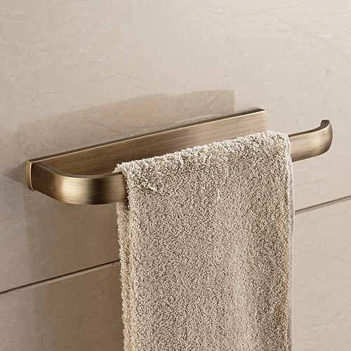 Portasciugamani in Ottone Antico Accessorio da Bagno