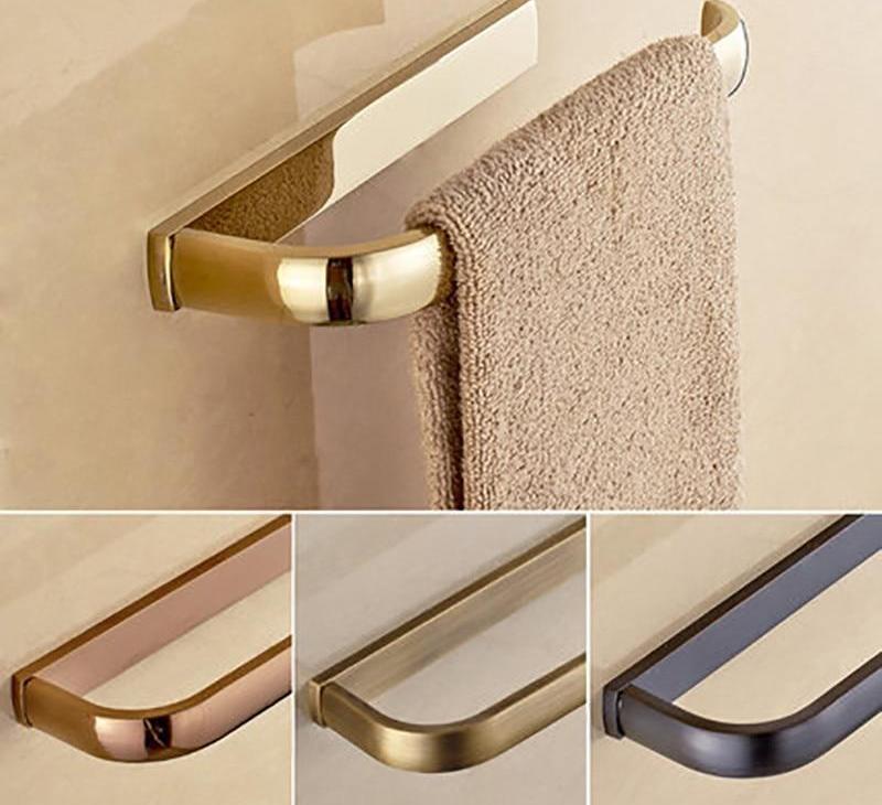 Portasciugamani in Ottone Antico Accessorio da Bagno