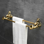 Set di Accessori per Bagno in Bronzo Antico - Accessori per Asciugamani