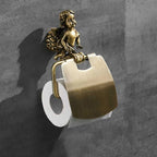 Set di Accessori per Bagno in Bronzo Antico - Accessori per Asciugamani