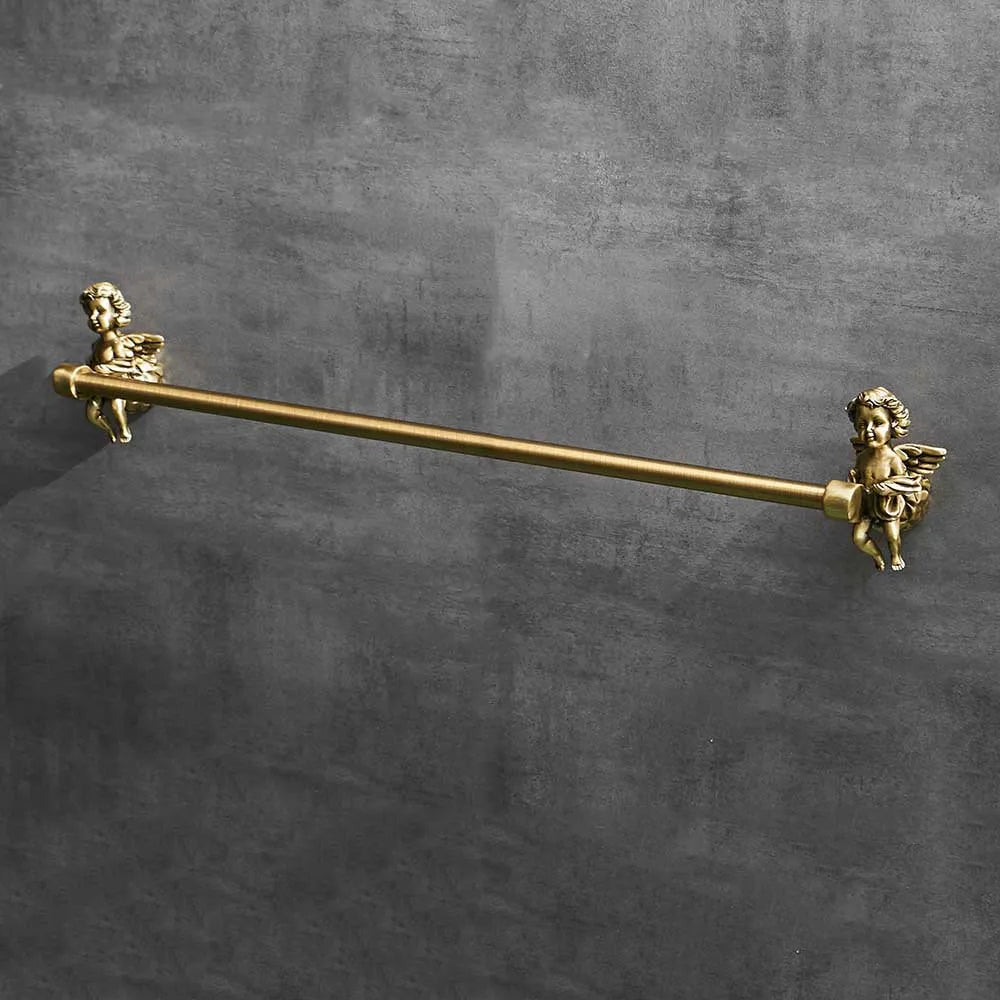 Set di Accessori per Bagno in Bronzo Antico - Accessori per Asciugamani