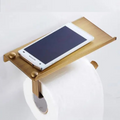 Porta Carta Igienica in Ottone Bronzo Antico per Bagno Accessori per Doccia