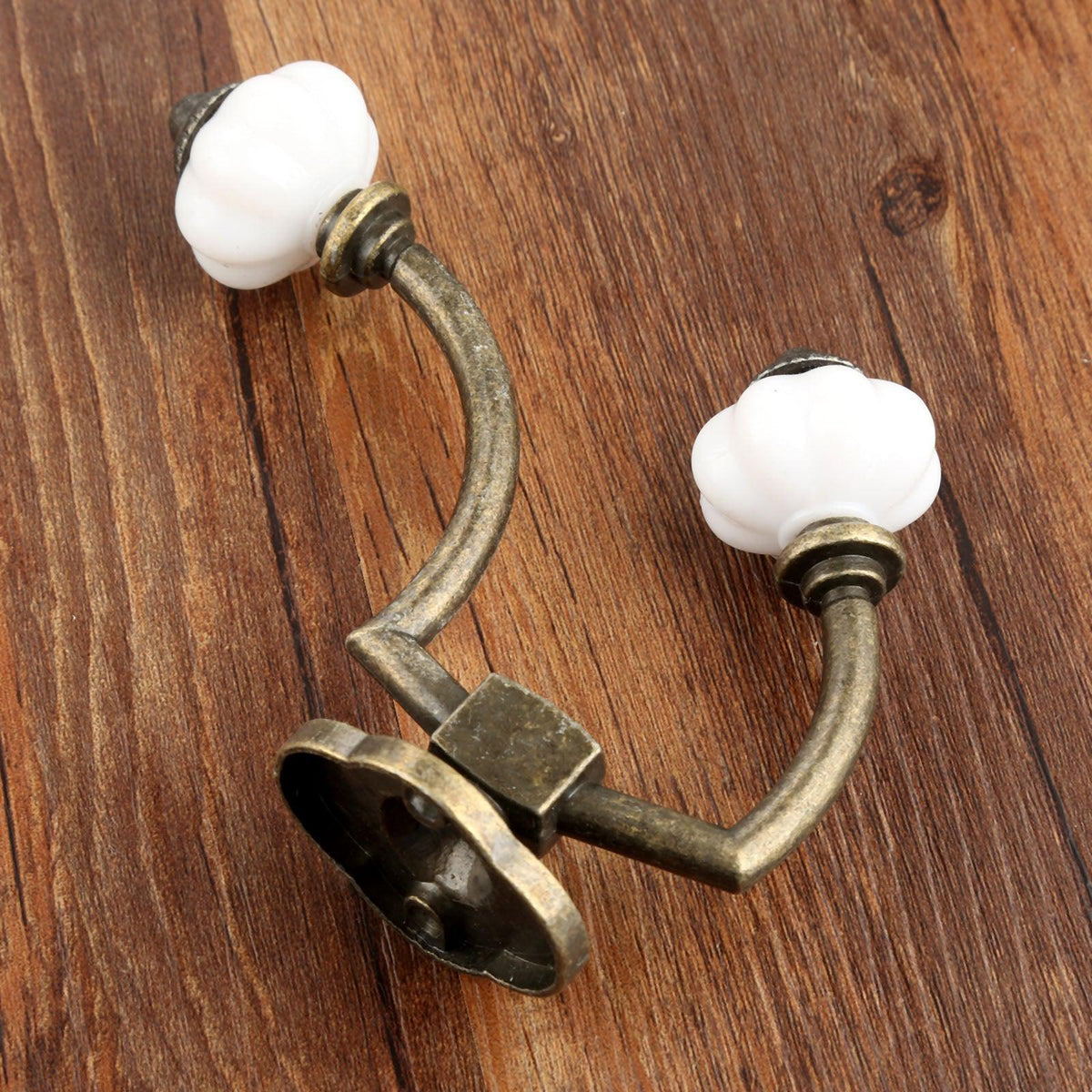 Ganci per Appendere Porta in Bronzo Antico Appendino da Bagno per Cappelli in Lega