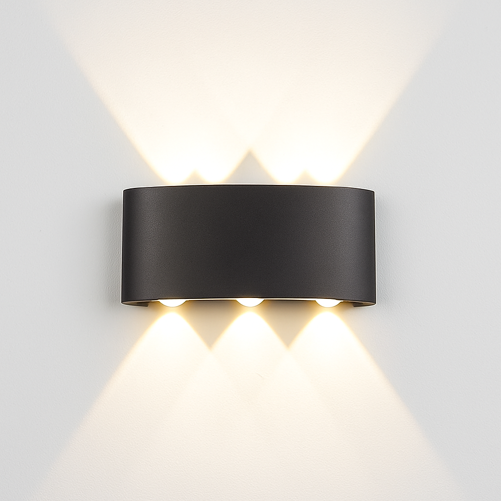 Applique esterna LED Porch (nero o bianco)