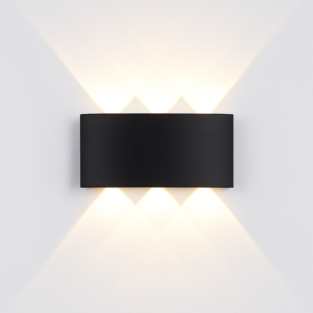 Applique esterna LED Porch (nero o bianco)