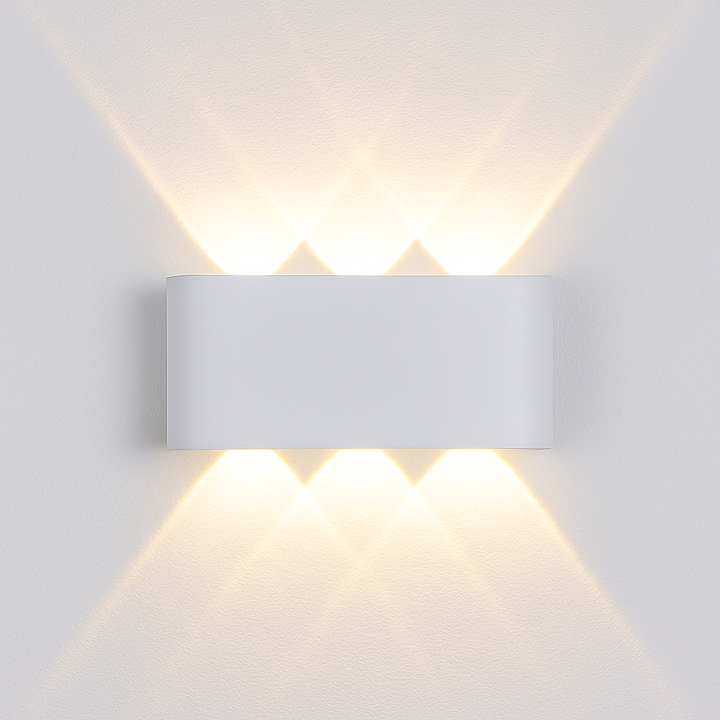 Applique esterna LED Porch (nero o bianco)