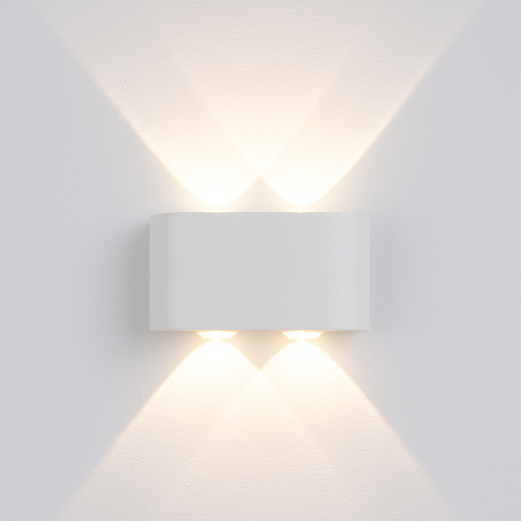 Applique esterna LED Porch (nero o bianco)