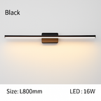 Applique specchio da bagno a LED rettangolare