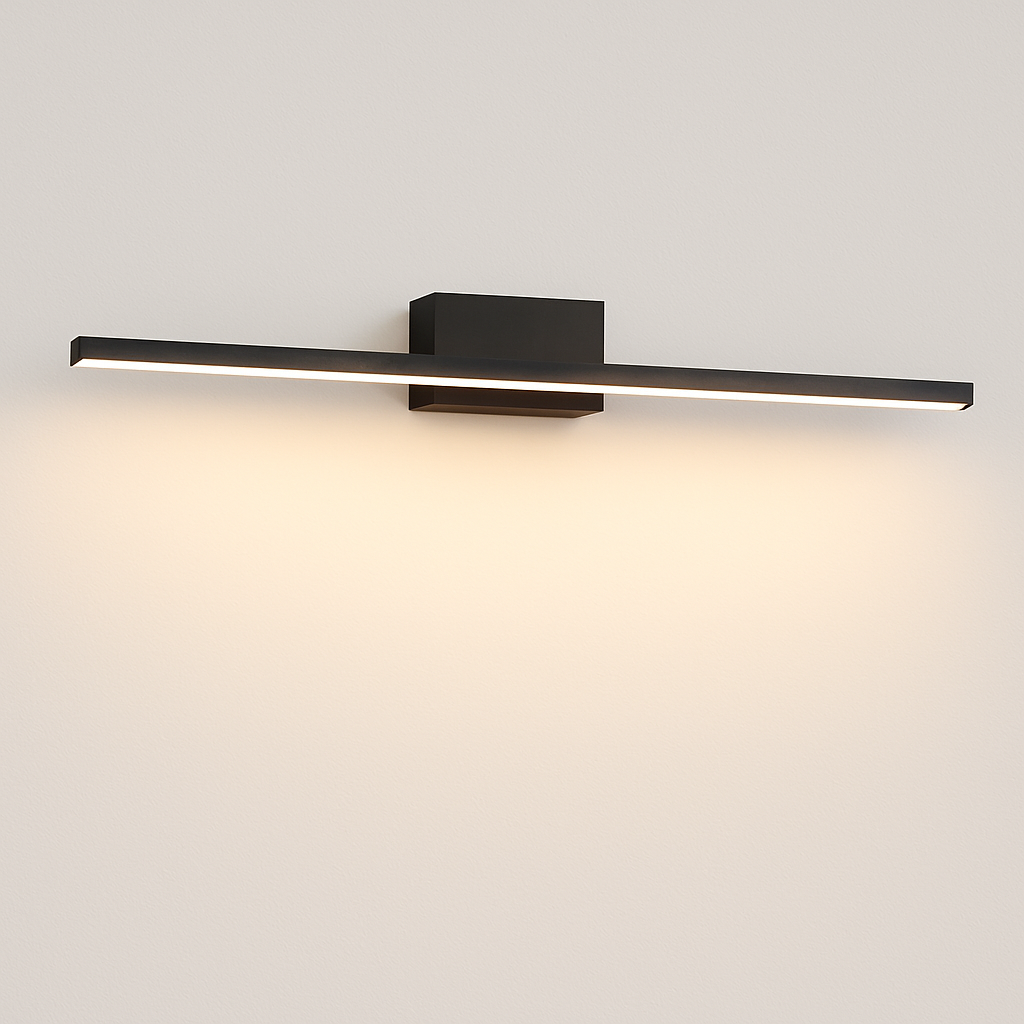 Applique specchio da bagno a LED rettangolare