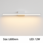 Applique specchio da bagno a LED rettangolare