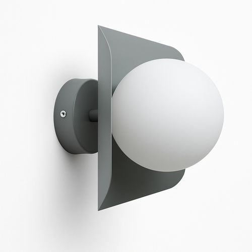 Applique murale con sfera bianca Morden Minimalist a LED (di colori)