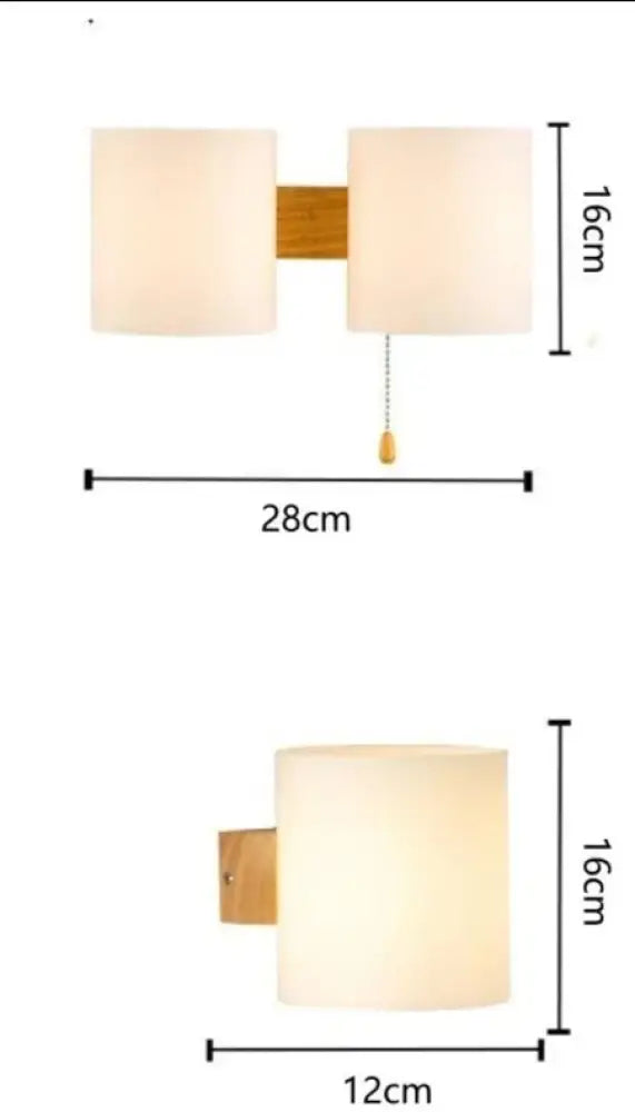 Applique Murale Trasparente Legno Bianco Salotto