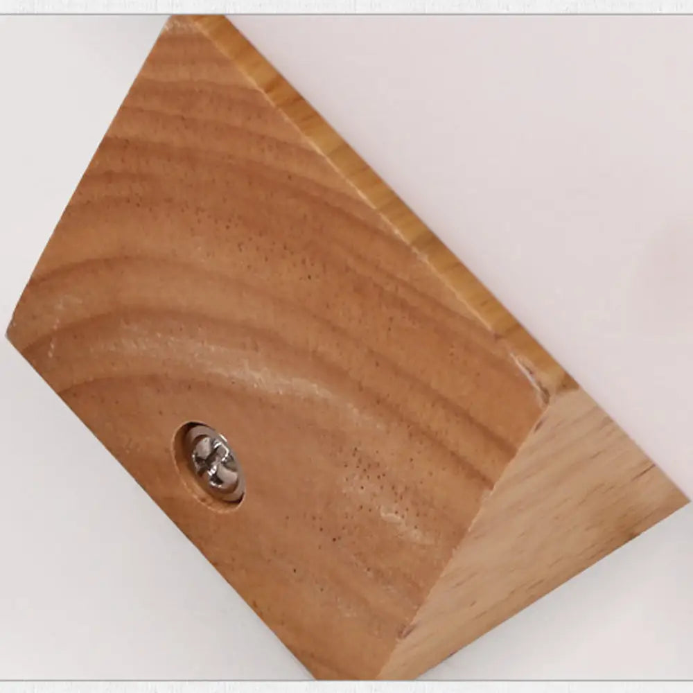 Applique Murale Trasparente Legno Bianco Salotto