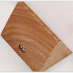 Applique Murale Trasparente Legno Bianco Salotto