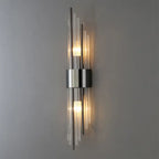 Applique murale di lusso dorata design elegante.