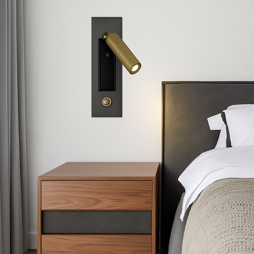 Applique murale design liseuse LED quadrata Reading