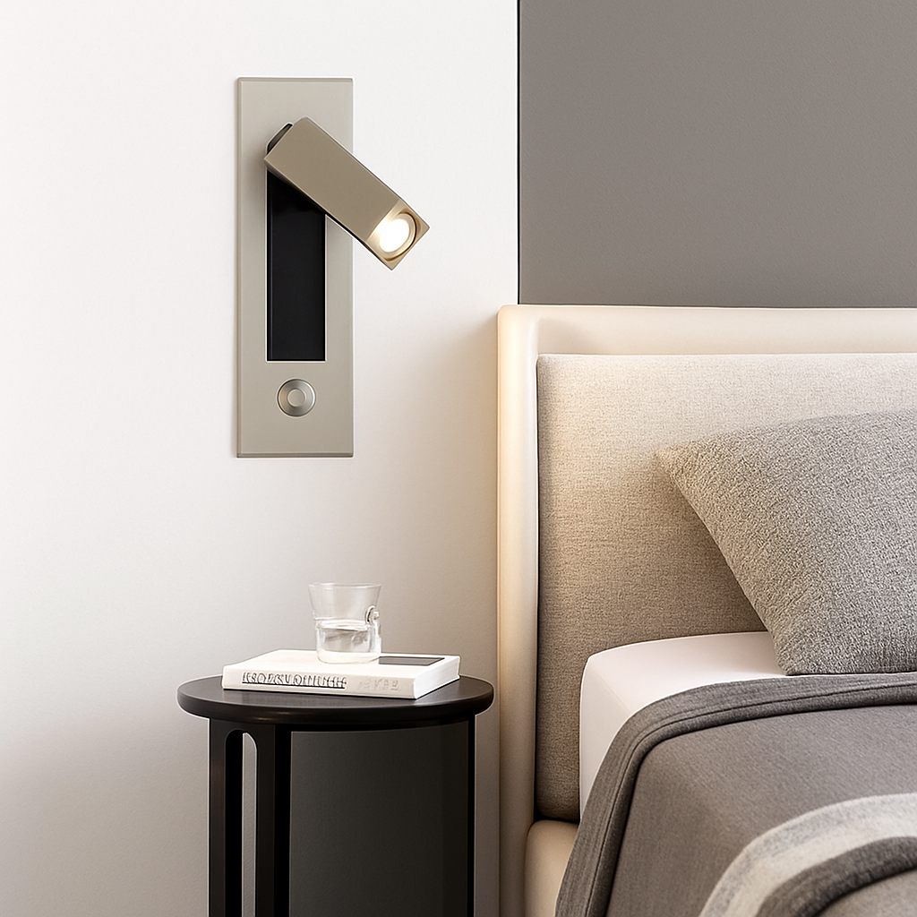 Applique murale design liseuse LED quadrata Reading