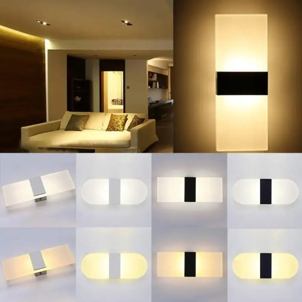 Applique Murale LED Acrilico Moderno