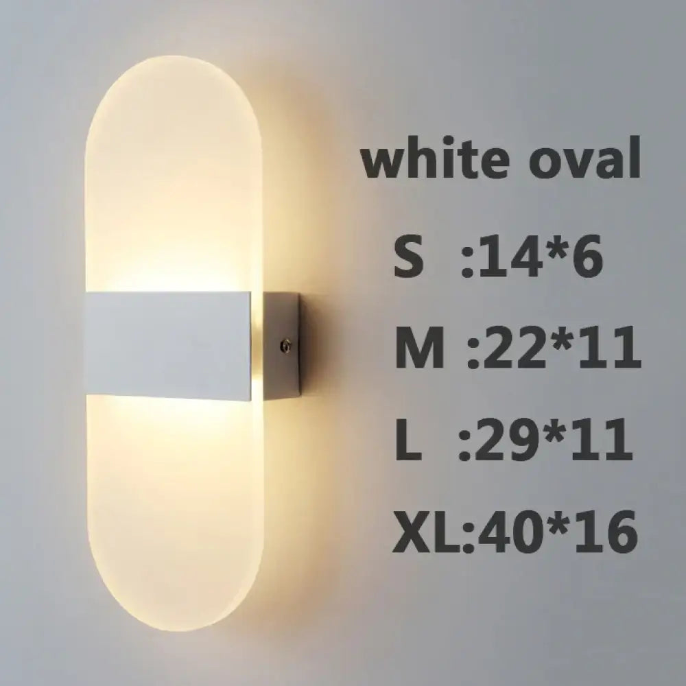 Applique Murale LED Acrilico Moderno