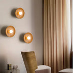 Applique murale LED in legno scandinavo elegante