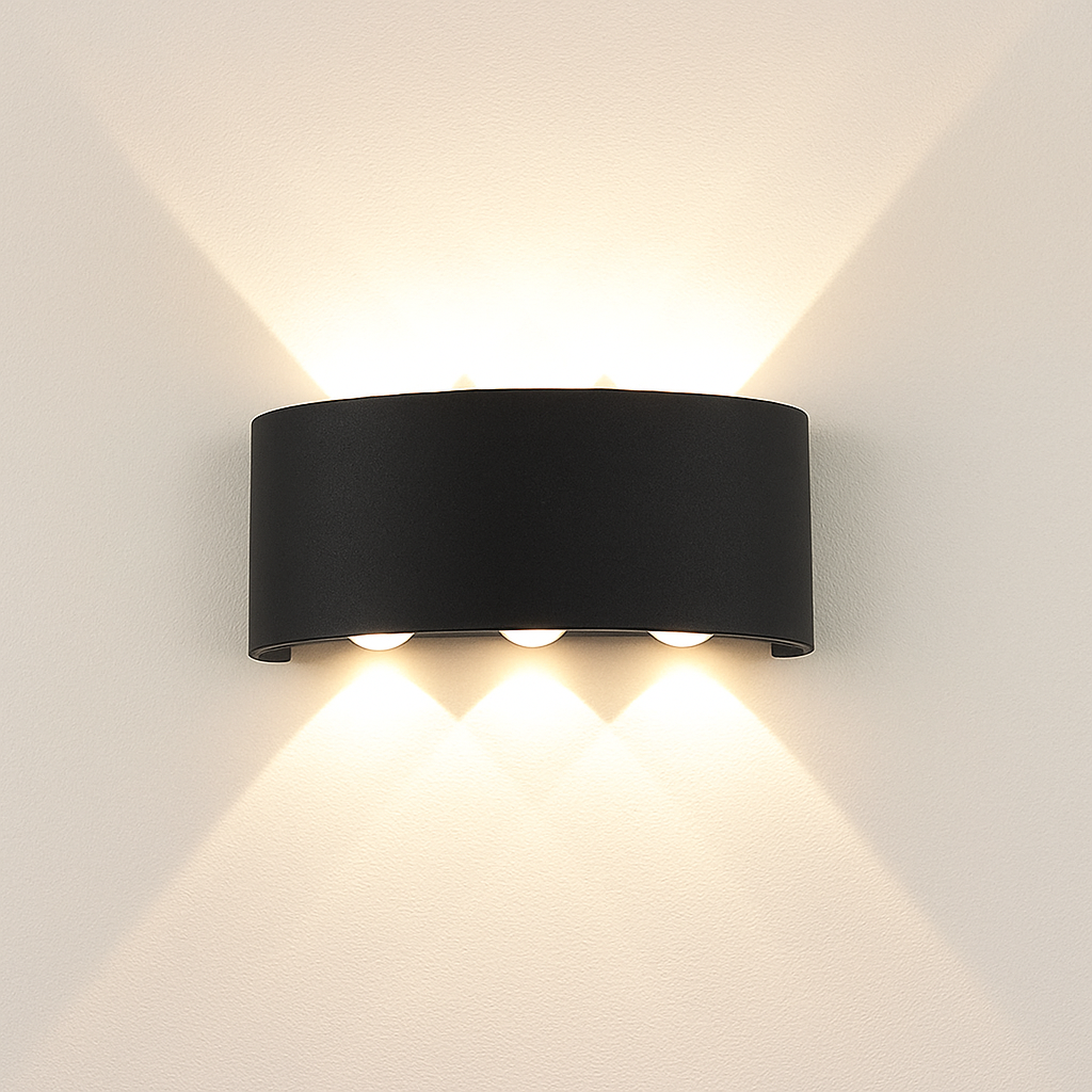 applique murale led decorazione interna moderna illuminazione design