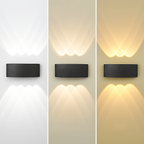 applique murale led decorazione interna moderna illuminazione design