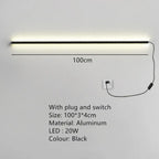 Applique murale camera LED design contemporaneo